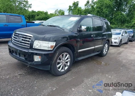 2008 Infiniti Qx56 из США, поврежденный, VIN 5N3AA08C08N914766
